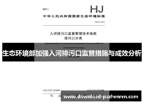 生态环境部加强入河排污口监管措施与成效分析 生态环境部加强入河排污口监管措施与成效分析